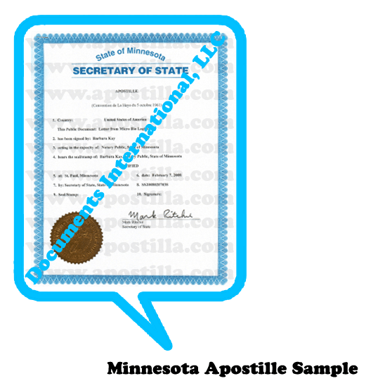 Minnesota-Apostille
